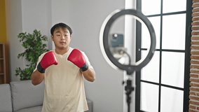 recording video tutorial boxing at home