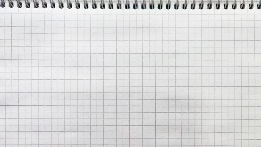 Hand drawn and animated Back to School text on a school notebook page. Royalty-Free Stock Footage #1107189735