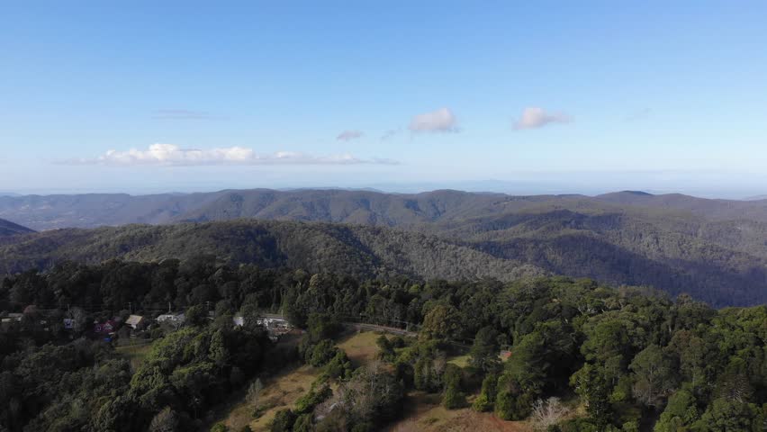 aerial drone panorama of maiala, d