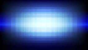 Abstract creative motion mosaic glow light gradient blue background. Video animation Ultra HD 4k footage.