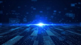 Digital Cyberspace Particles Data Network Connections. High Speed Connection Analysis Technology Background Concept. Futuristic internet big data. space streams. Wireframe. Internet. 3D Illustration - Powered by Shutterstock - Get 15% off with code: PIKWIZARD15