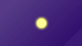 sun background and 2d animation, nature 