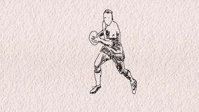 Short sketch animation about rugby - Powered by Shutterstock - Get 15% off with code: PIKWIZARD15
