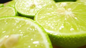 Half green lemons, reveal intricate zest-filled landscapes, celebrating nature's vibrant hues and citrusy wonders. Citrus and fruit concept. Green lemon background
 - Powered by Shutterstock - Get 15% off with code: PIKWIZARD15