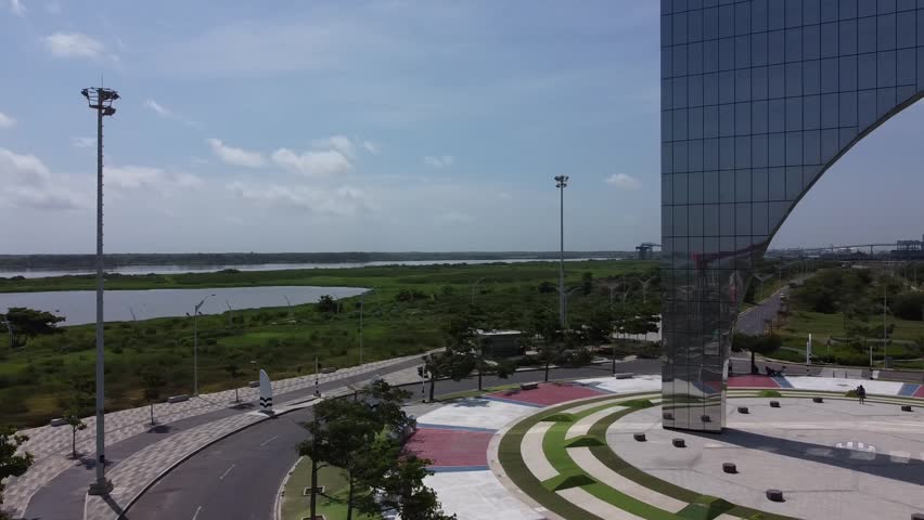structure the shark fin of barranquilla colombia