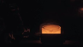 Gold smelting demonstration at the Perth Mint in Western Australia. - Powered by Shutterstock - Get 15% off with code: PIKWIZARD15