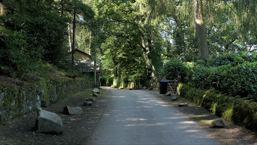 Rudyard Lake - Stone Path On The Trail Around The Lake 