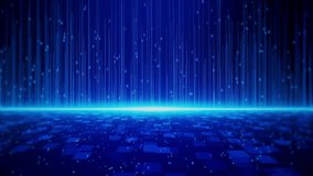 4K Virtual Artificial intelligence cyber Technology background concept. social media tech, innovation future Ai big data, internet network, lines dots. metaverse future meta funnel. 3D Illustration - Powered by Shutterstock - Get 15% off with code: PIKWIZARD15