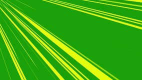 Cartoon background with speedline stripes yellow and green, anime speedline, graphics
