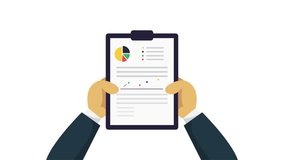 Profit growth data recap animation. Economic business data animation. - Powered by Shutterstock - Get 15% off with code: PIKWIZARD15