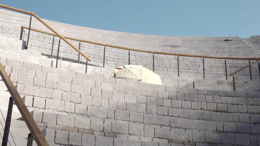 roman bath Ankara castle walls