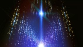 Blue glitter galaxy lights lines animation - Powered by Shutterstock - Get 15% off with code: PIKWIZARD15