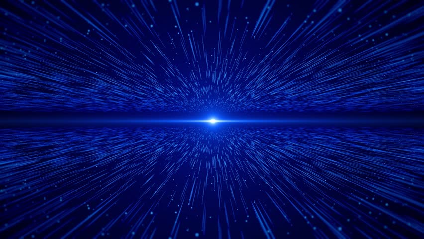 Futuristic cyber environment digital motion abstract matrix big data analytic artificial intelligent background. hyper warp space in the tunnel. virtual reality, cyber futuristic sci. 3D Illustration