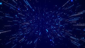 4K Digital cyberspace particles Digital data social network connections. Quantum computer architecture. Futuristic technologies in global network. global business connection. 3D Illustration - Powered by Shutterstock - Get 15% off with code: PIKWIZARD15