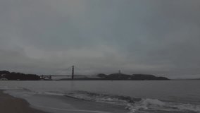San Francisco Golden Gate Bridge by Sunrise