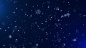Abstract glowing snowflakes falling animation - Powered by Shutterstock - Get 15% off with code: PIKWIZARD15