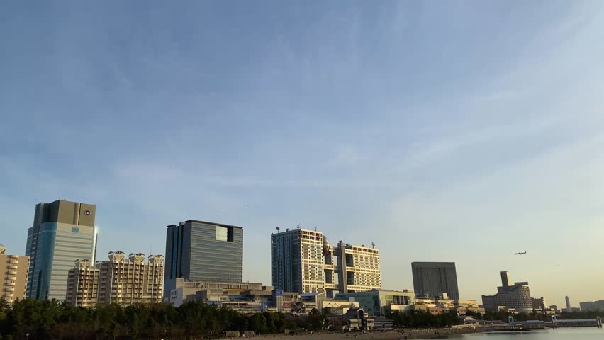 The beautiful view in Tokyo