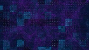 Animation of fight text over connected dots and squares against abstract background. Digitally generated, hologram, illustration, illuminated, battel, video game, shape and communication concept. - Powered by Shutterstock - Get 15% off with code: PIKWIZARD15