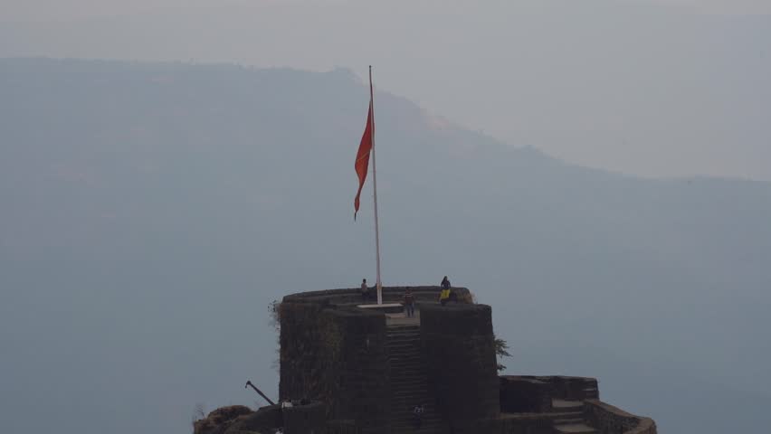 Pratapgad Fort of Shivaji maharaj, Maharastra, India,