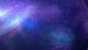 Purple glowing energy bright particles light lines and waves abstract background - Powered by Shutterstock - Get 15% off with code: PIKWIZARD15