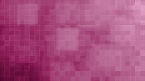 Animated Magenta red square box pattern mosaic tile background, simple and elegant background	