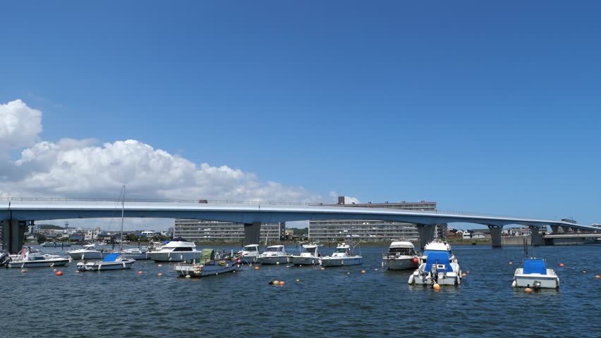 Scenery of Kanazawa Hakkei, Hirakata Bay