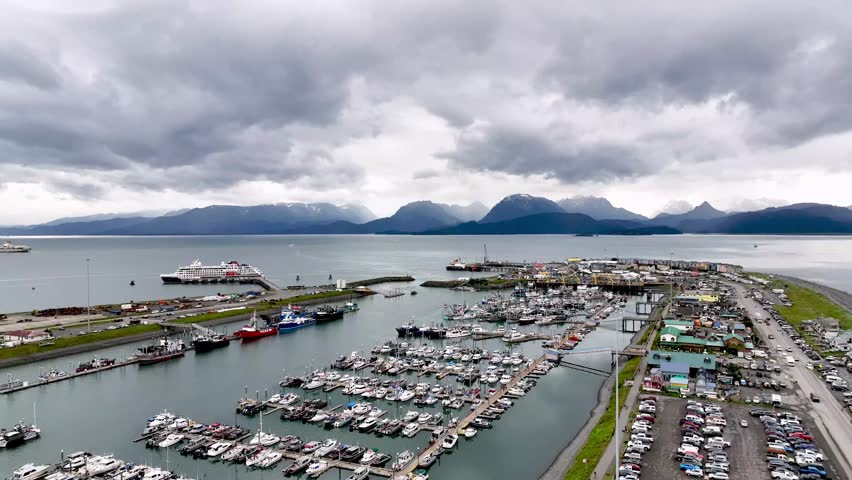 high aerial pullout homer alaska
