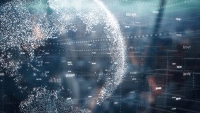 Digital earth map background. Social network connections. Global world communication big data. Bitcoin blockchain database technology concept. Business finance communicate and crypto currency web 3.0 - Powered by Shutterstock - Get 15% off with code: PIKWIZARD15