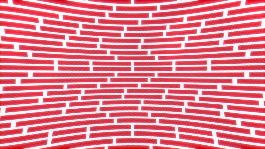 Animated abstract red white wall technology background. futuristic cyberspace. data, hi-tech concept. virtual space. Looped stock animation motion graphics design. footage for backdrop, wallpaper