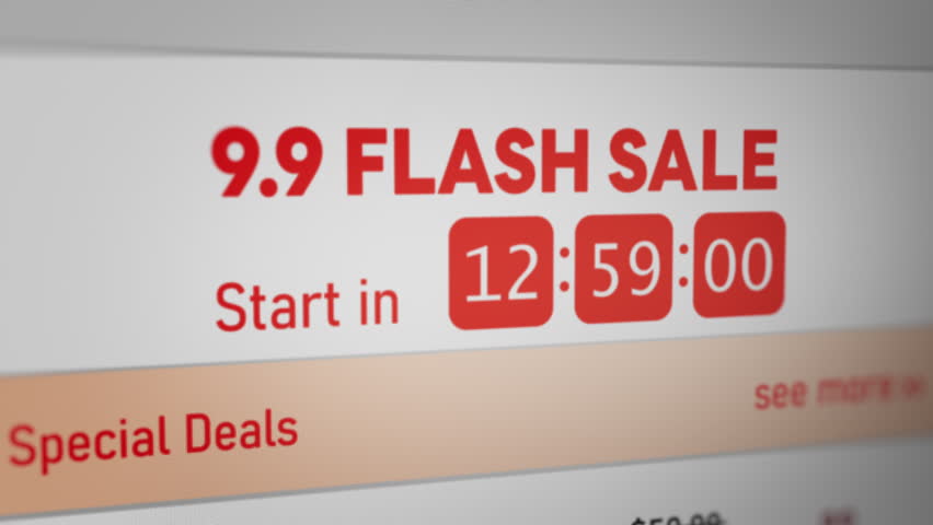 Animated 9.9 Flash Sale Countdown, Fictitious Data Created Exclusively for This Concept Footage
 Royalty-Free Stock Footage #1107595927