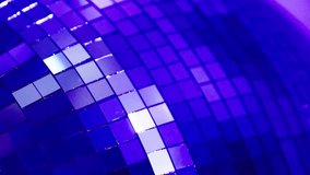 Disco Ball Mirrors Spin. Rotating sparkling disco ball. Concept of night party. Vertical, vertical video background. - Powered by Shutterstock - Get 15% off with code: PIKWIZARD15