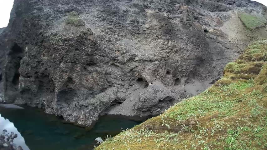 View fron icelandic canyon