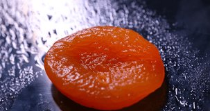Dried Fruit Apricots studio shot