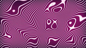 Abstract purple isobar line wave ripple on animation background. Idea for presentation, birthday party backdrop, Hi tech transition, space for text or more use.