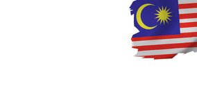 Malaysia independence day 31 august independence day footage video 4k animation