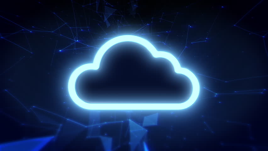Cloud technology. Integrated digital web concept background, internet data storage, database and mobile server concept, Cloud Computing network with internet icons - Powered by Shutterstock - Get 15% off with code: PIKWIZARD15