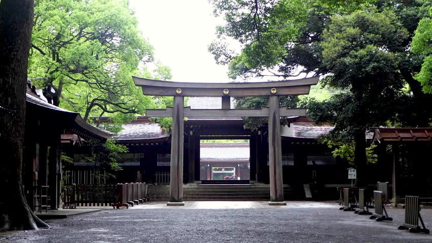 The beautiful view in Tokyo