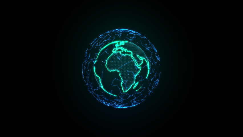 Globe Terrestre Animation 3D