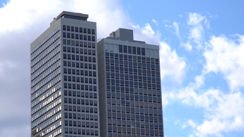 View from the skyline of the city of Niagara Falls.