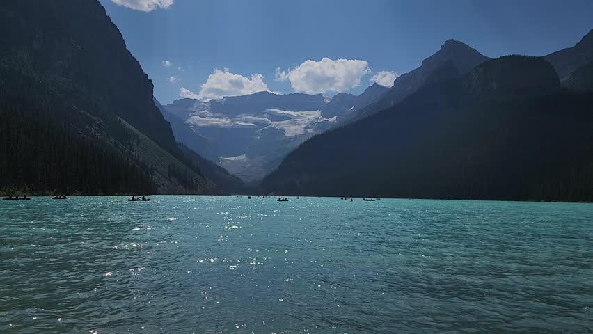 Crystal Blue Lake Louisse, Alberta