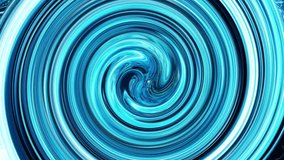 Animated twirl liquid color glossy background. Twisted colorful shiny motion design