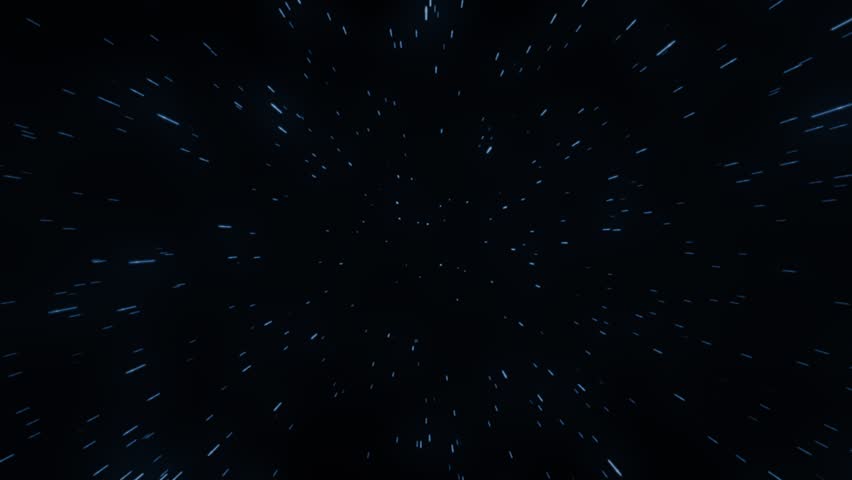 Moving Star Field, Space Travel, Light Speed Journey, Flying Stars Loop Animation. Royalty-Free Stock Footage #1107778507
