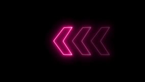 abstract directional swipe arrow or pointer icon animation background 4k  - Powered by Shutterstock - Get 15% off with code: PIKWIZARD15