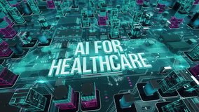 AI for Healthcare with digital technology hitech concept. 3D Illustration - Powered by Shutterstock - Get 15% off with code: PIKWIZARD15