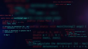 Close up of computer monitor screen with programming code, hacker background, software development, cyber security, coding technologies and digital innovation concept - Powered by Shutterstock - Get 15% off with code: PIKWIZARD15