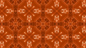 Geometric Rose Gold pattern video background. Enveloped in the luxurious charm of rose gold hues, intricate geometric shapes dance in mesmerizing harmony