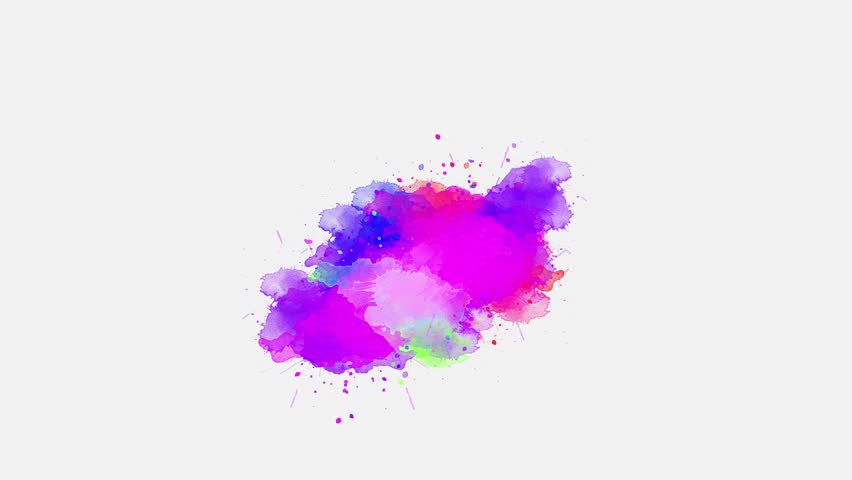 Ink fluid ink splash transition animation in slowmotion. | Shutterstock HD Video #1107803419