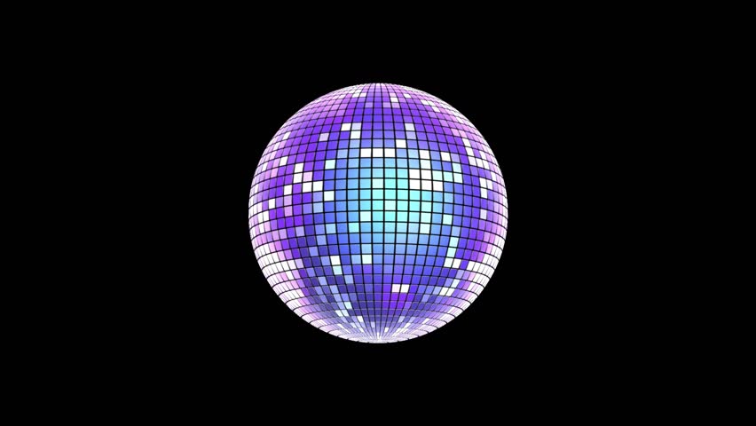 Neon Disco ball seamless VJ loop animation for music broadcast , Neon Disco ball , Rotating sparkling disco ball. | Shutterstock HD Video #1107829347