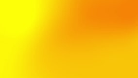 abstract yellow orange gradient background seamless looping animation