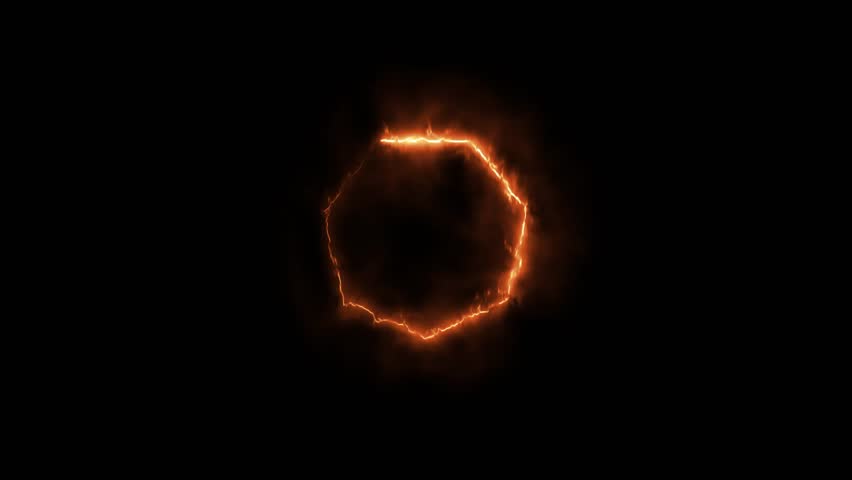 Polygon fire frame animation . Polygon fire rotation .